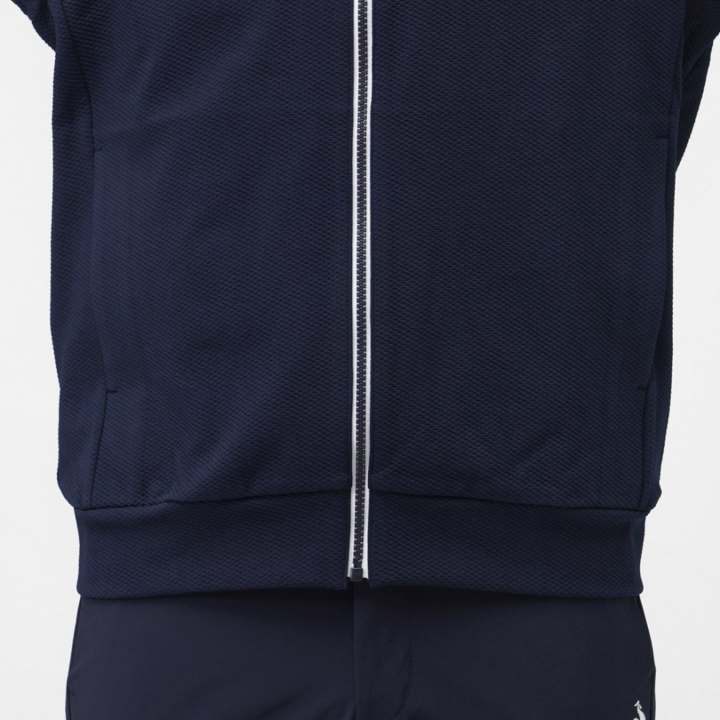 le coq sportif golf Men's Golf Wear 2-Way Cut and Sewn LG5FSW02M