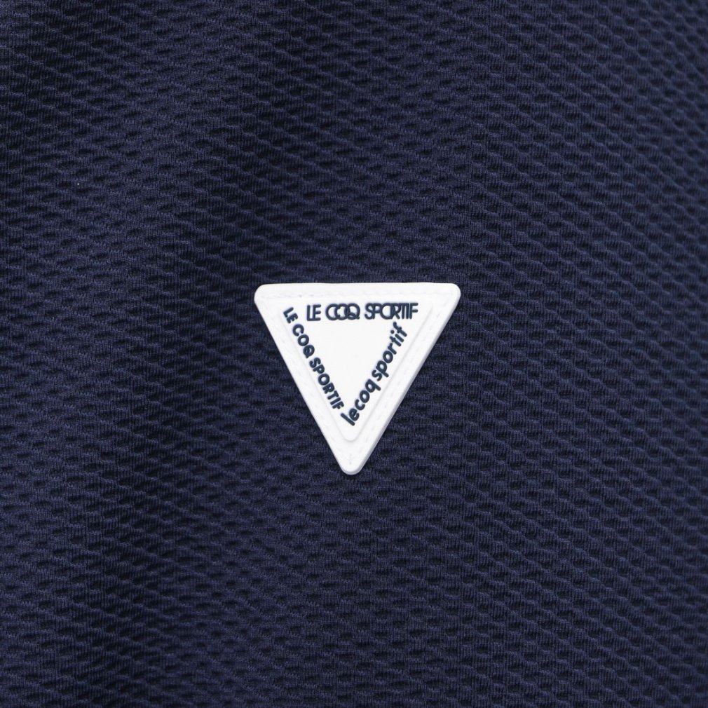 le coq sportif golf Men's Golf Wear 2-Way Cut and Sewn LG5FSW02M