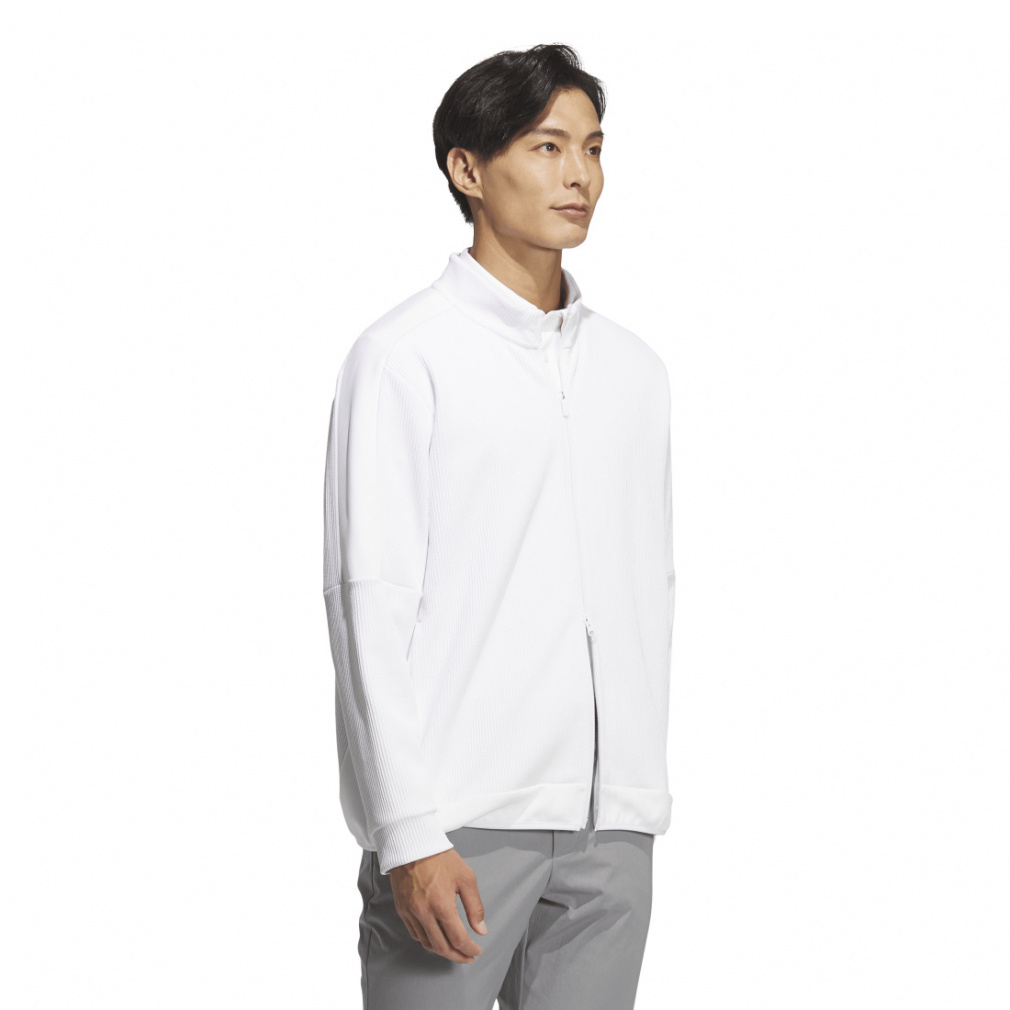adidas Men's Golf Wear COLD.RDY Fabric Mix Full Zip Jacket TM204