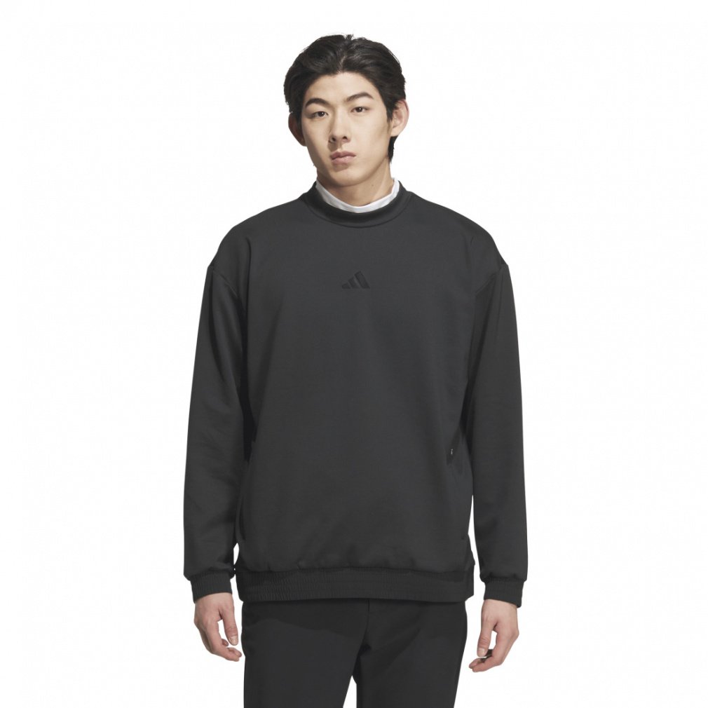 adidas Men's Golf Wear Beyond The Course Insulated Pullover Sweatshirt JUW93