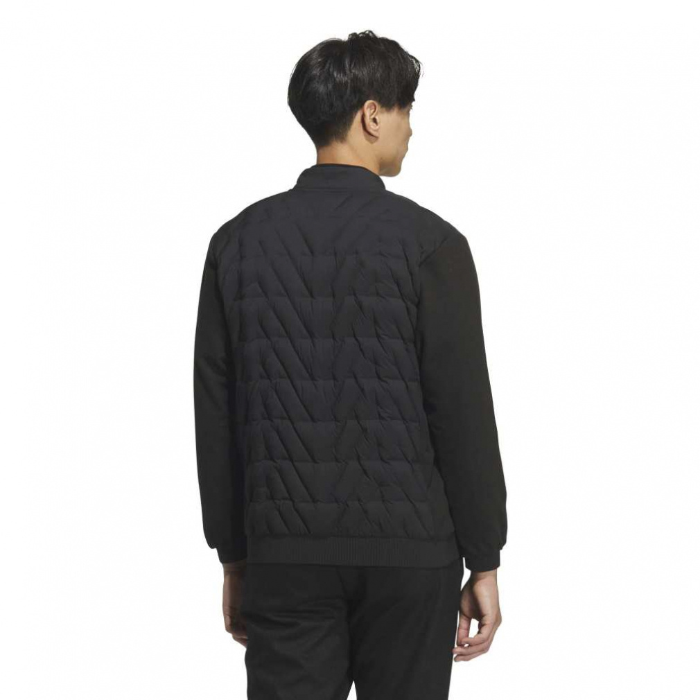 adidas Men's Golf Wear Insulated Quilt Combination Full Zip Jacket JUW78