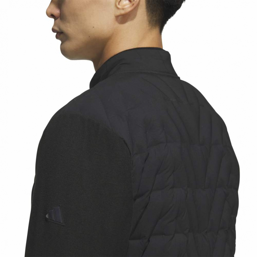 adidas Men's Golf Wear Insulated Quilt Combination Full Zip Jacket JUW78