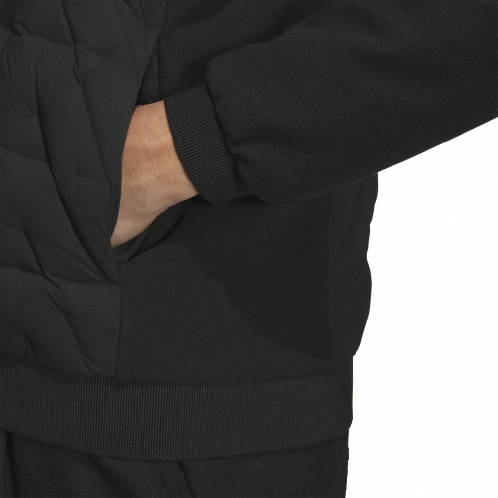 adidas Men's Golf Wear Insulated Quilt Combination Full Zip Jacket JUW78