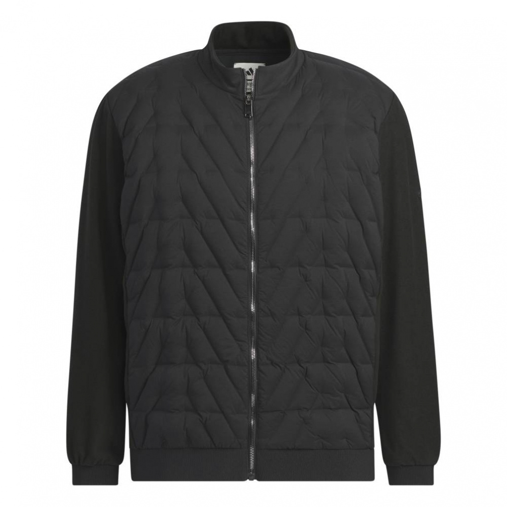 adidas Men's Golf Wear Insulated Quilt Combination Full Zip Jacket JUW78