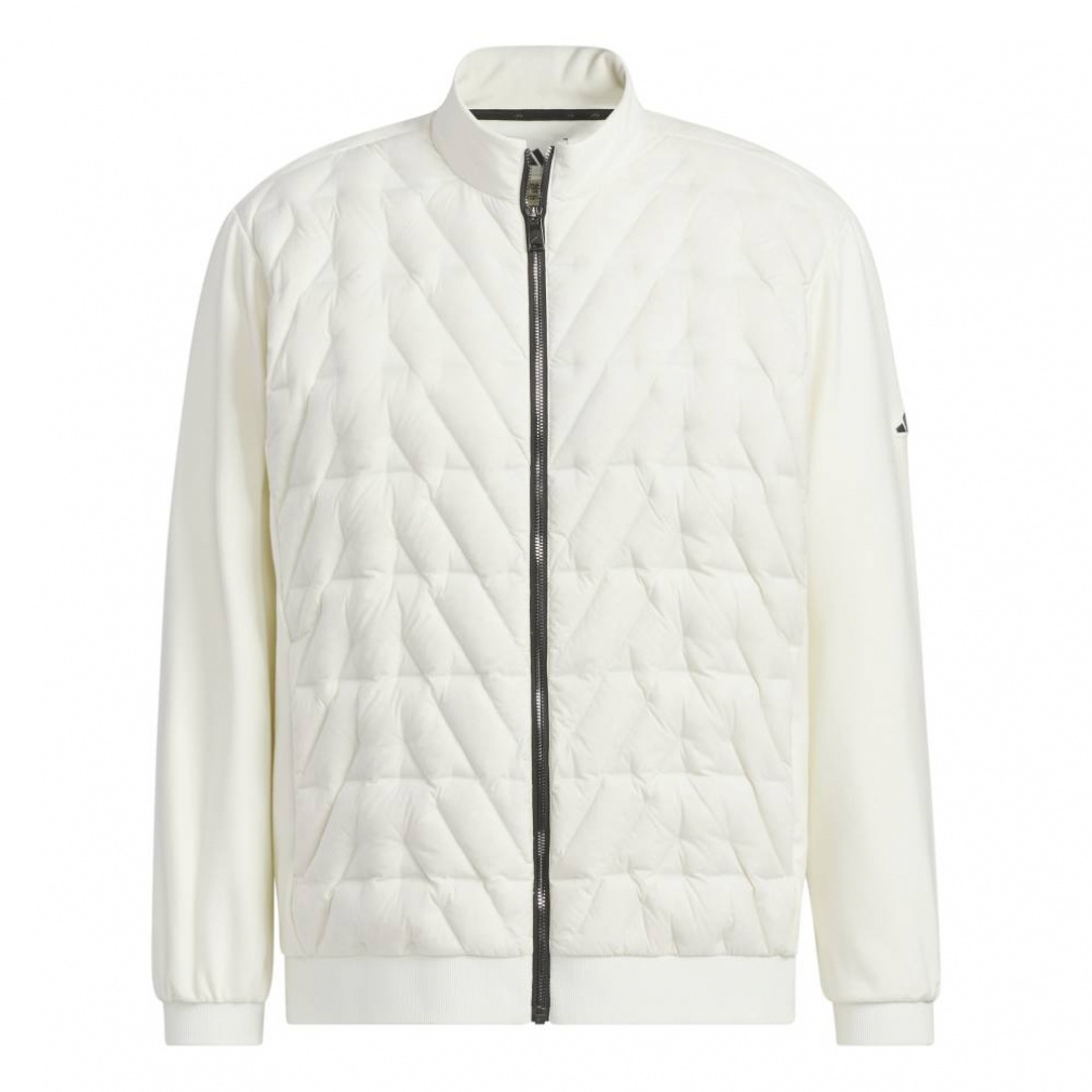 adidas Men's Golf Wear Insulated Quilt Combination Full Zip Jacket JUW78