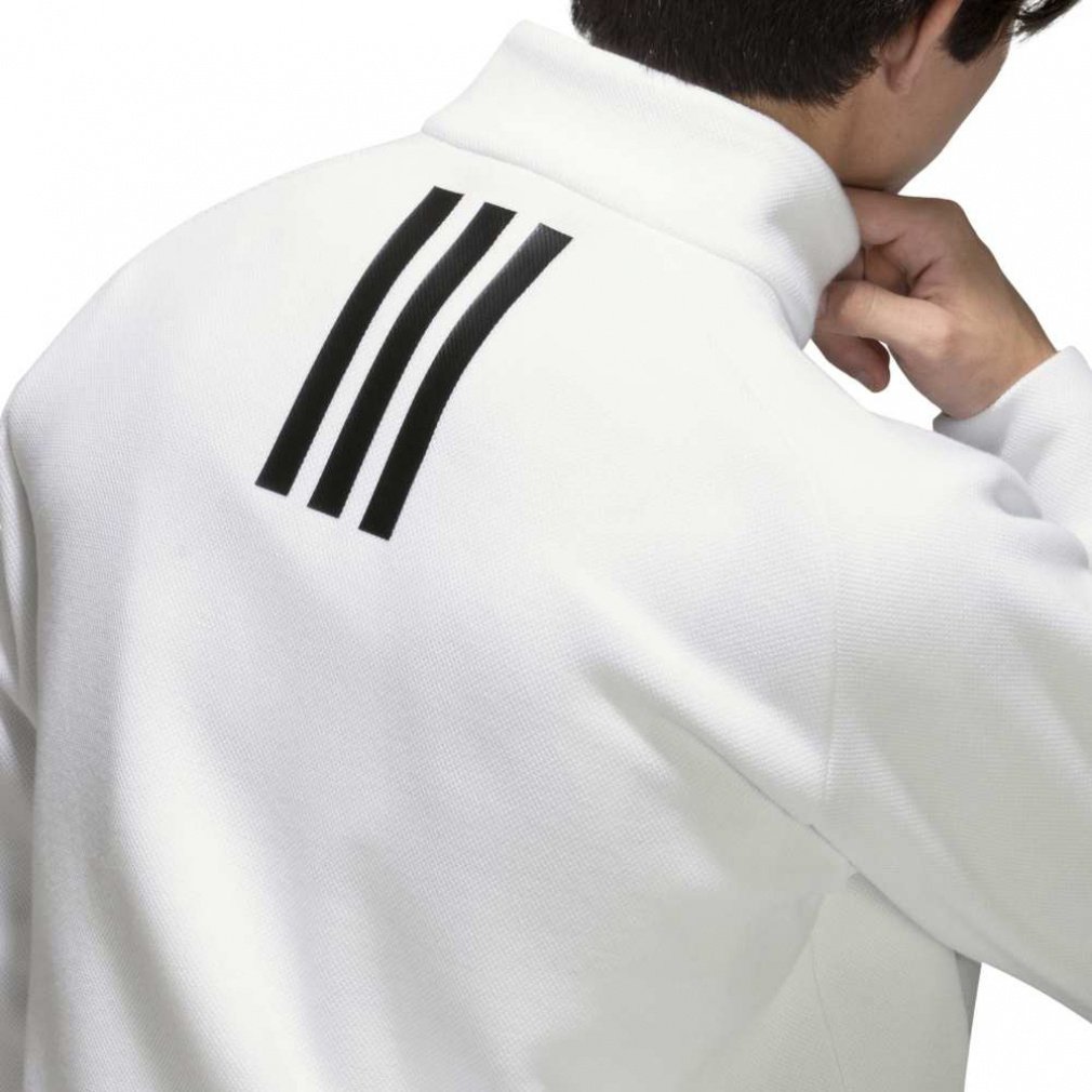 adidas Men's Golf Wear Fabric Mix Full Zip Jacket KL5273