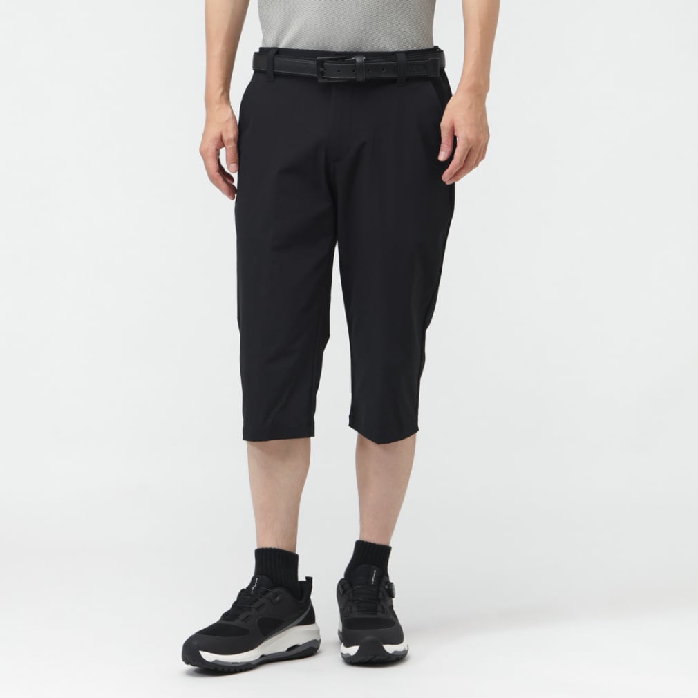 TIGORA Men's Golf Wear 4-way Stretch Capri Pants TR-1P1925CAP