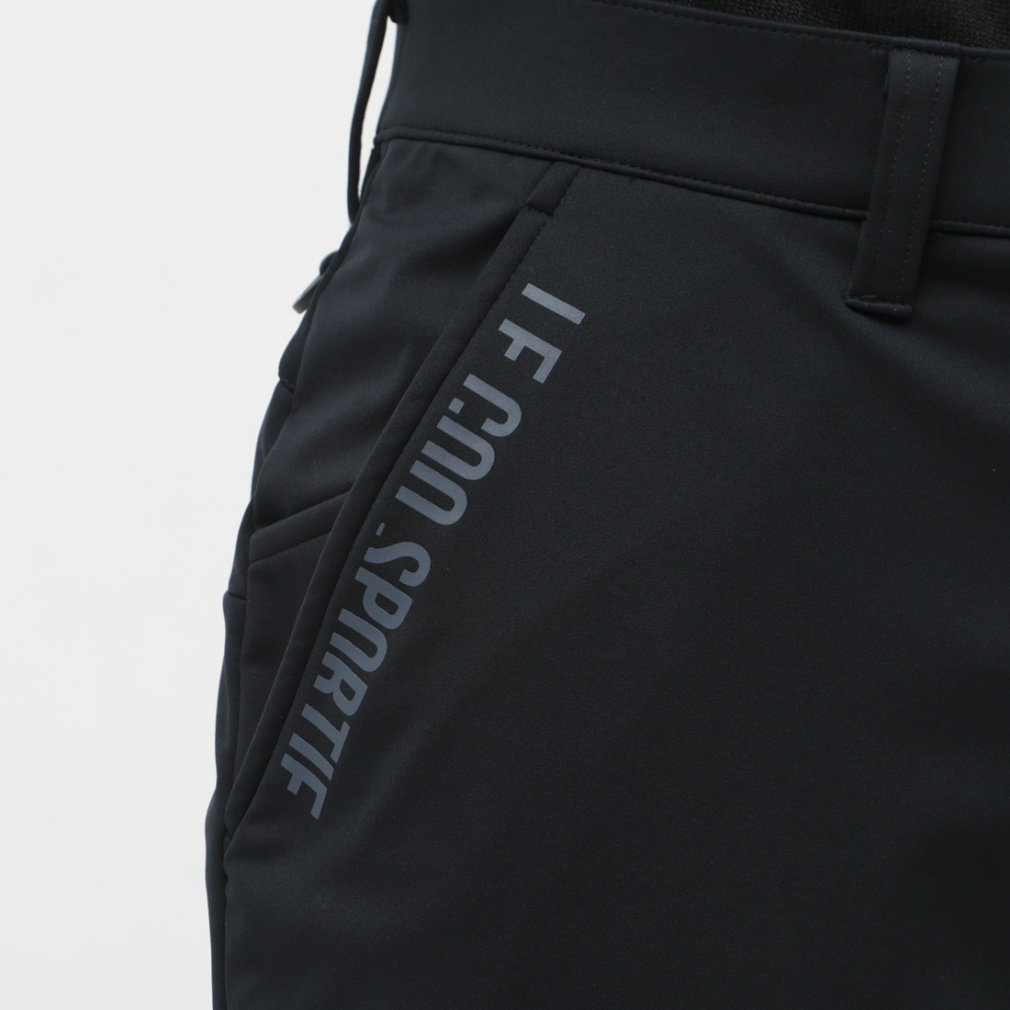 le coq sportif golf Men's Golf Wear Stretch Fleece-Lined Bonding Pants LG4FLPQ1M