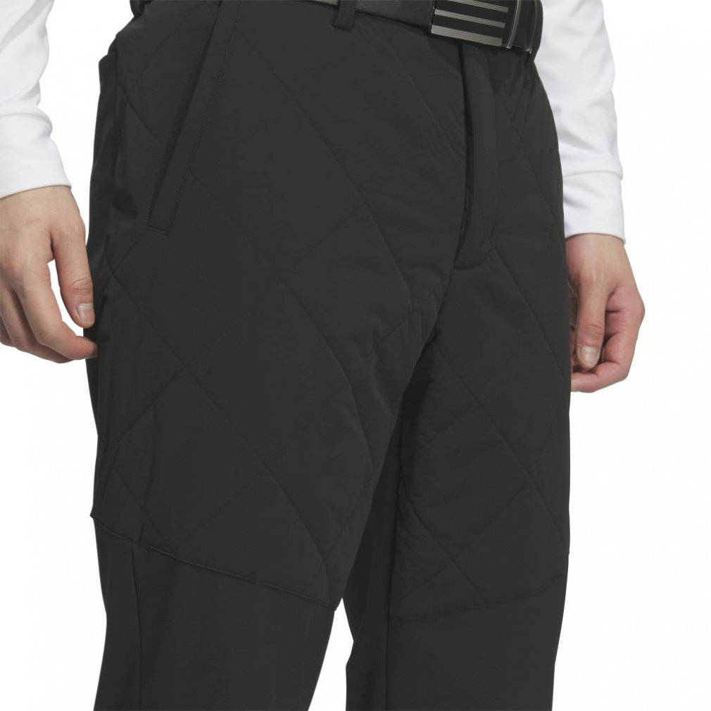 adidas Men's Golf Wear EX STRETCH COLD.RDY Water Repellent Quilt Combination Jogger Pants JVU89