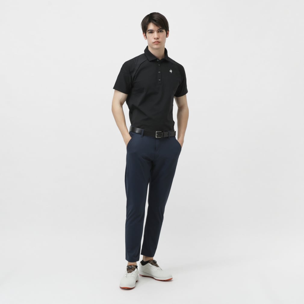 le coq sportif golf Men's Golf Wear Nylon Ankle-Length Pants LG5SLP52M