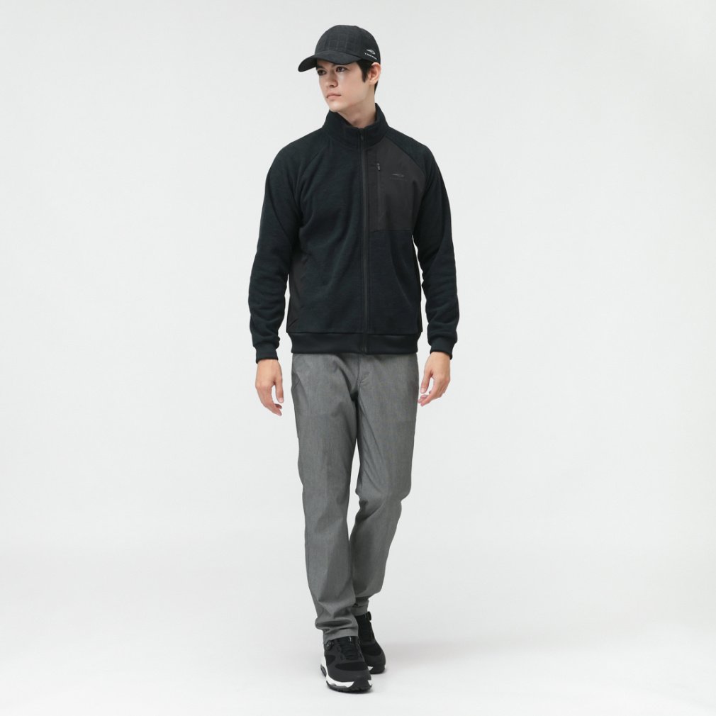 TIGORA Men's Golf Wear Chambray Dobby Pants Easy Pocket TR-1P1755NT