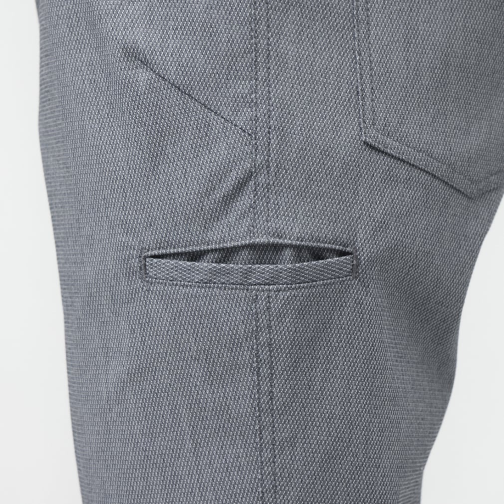 TIGORA Men's Golf Wear Chambray Dobby Pants Easy Pocket TR-1P1755NT