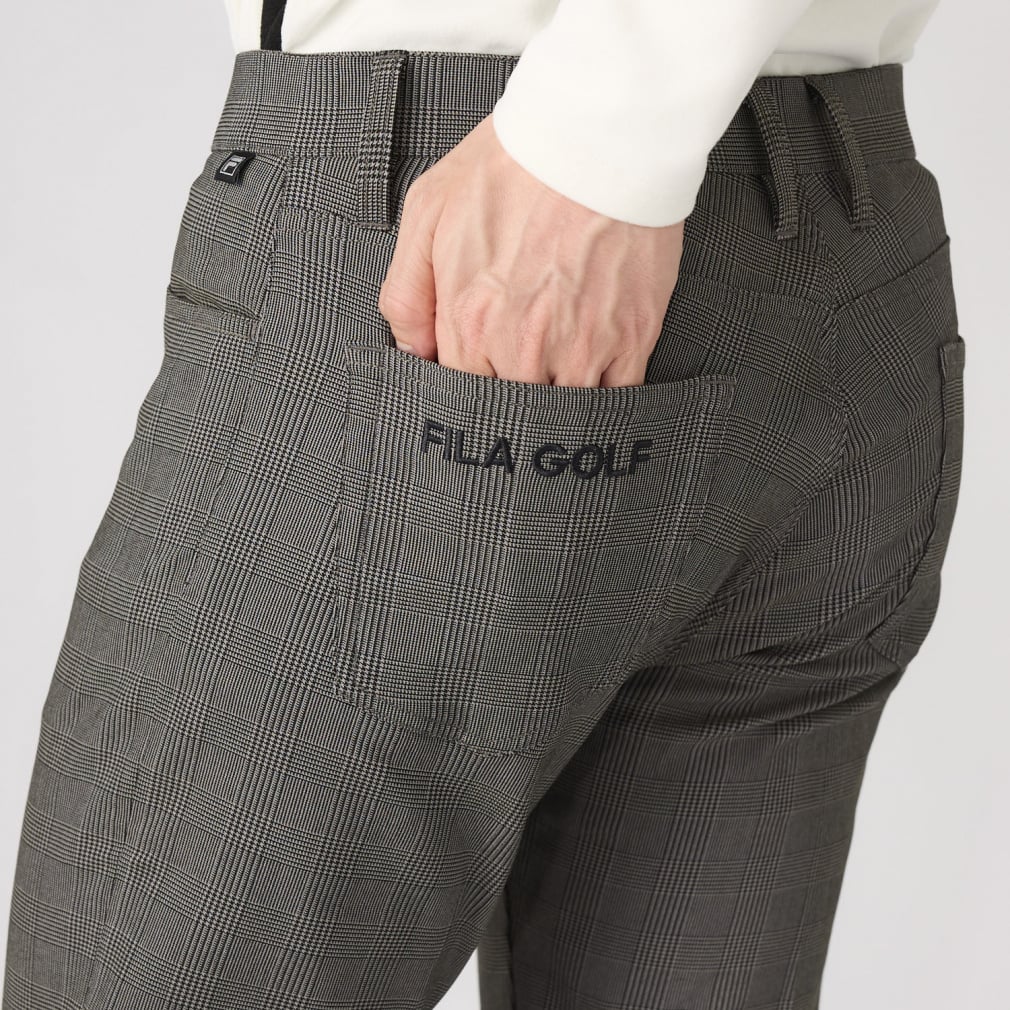 FILA Men's Golf Wear Golf 5 Exclusive Brushed Lining Stretch Pants 784325A
