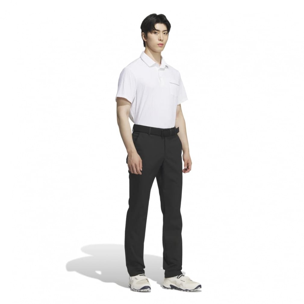 adidas Men's Golf Wear EX STRETCH Twist Weave Water-Repellent Dobby Pants JL7958