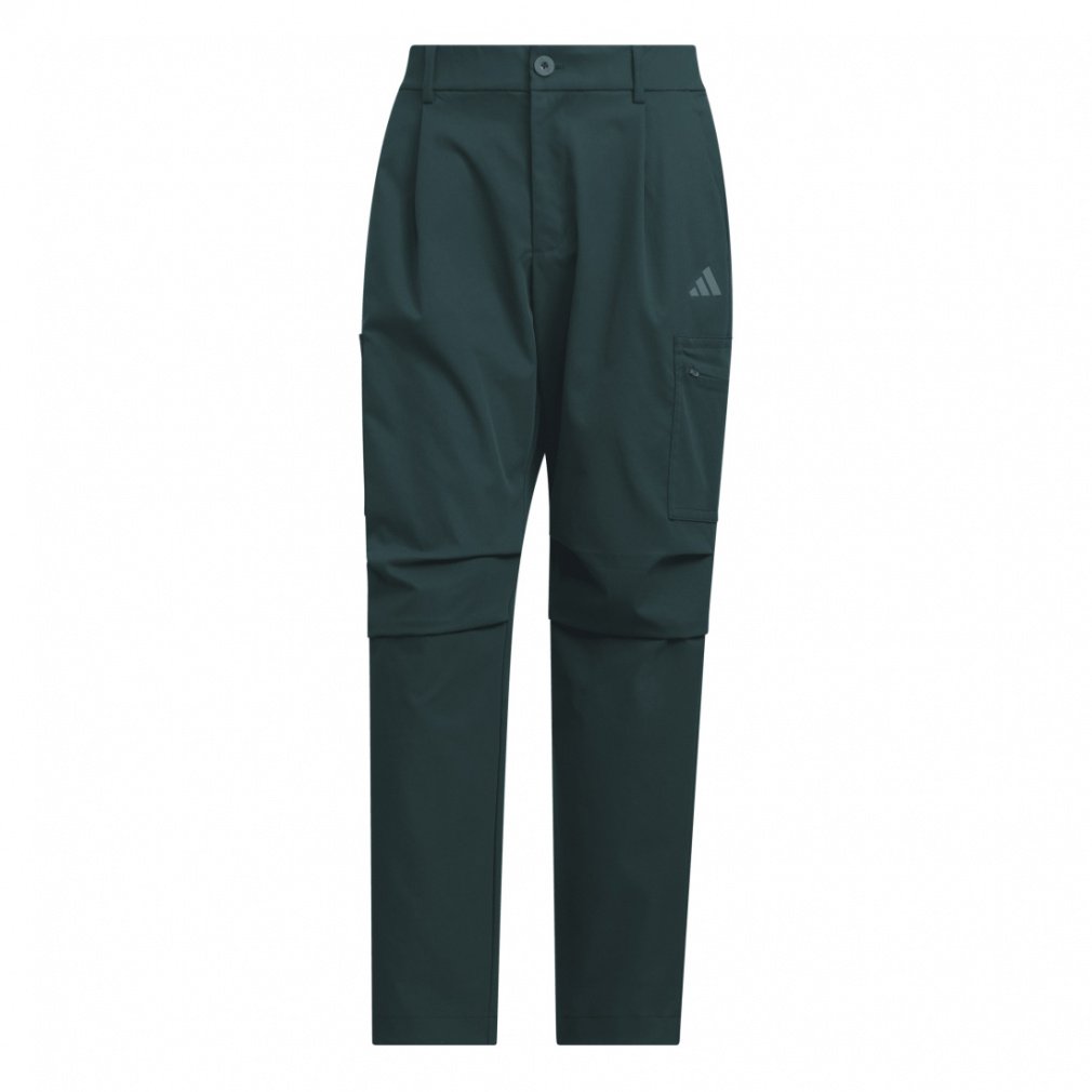 adidas Men's Golf Wear Beyond The Course EX STRETCH Twist Weave Ankle Cargo Pants JM9605