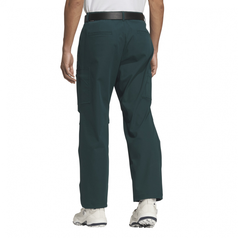 adidas Men's Golf Wear Beyond The Course EX STRETCH Twist Weave Ankle Cargo Pants JM9605