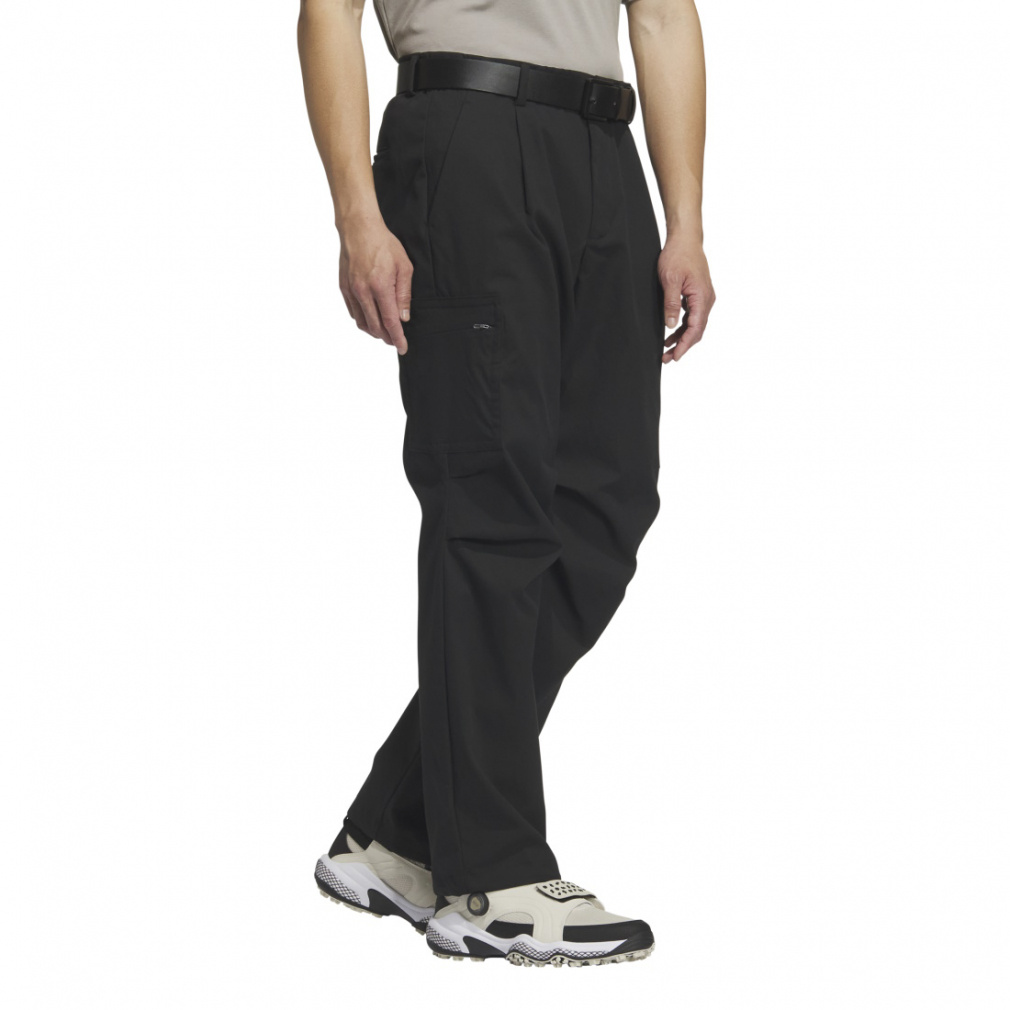 adidas Men's Golf Wear Beyond The Course EX STRETCH Twist Weave Ankle Cargo Pants JM9605