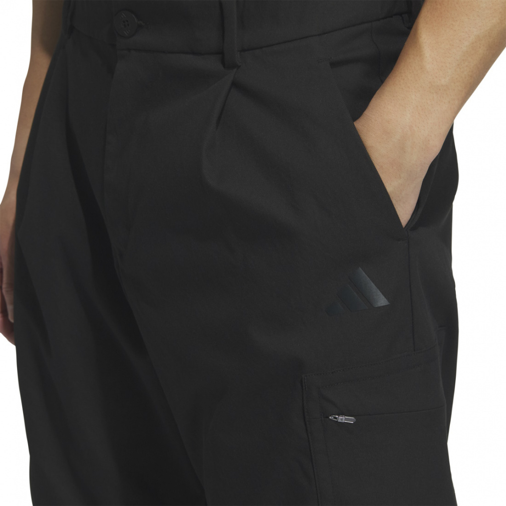 adidas Men's Golf Wear Beyond The Course EX STRETCH Twist Weave Ankle Cargo Pants JM9605