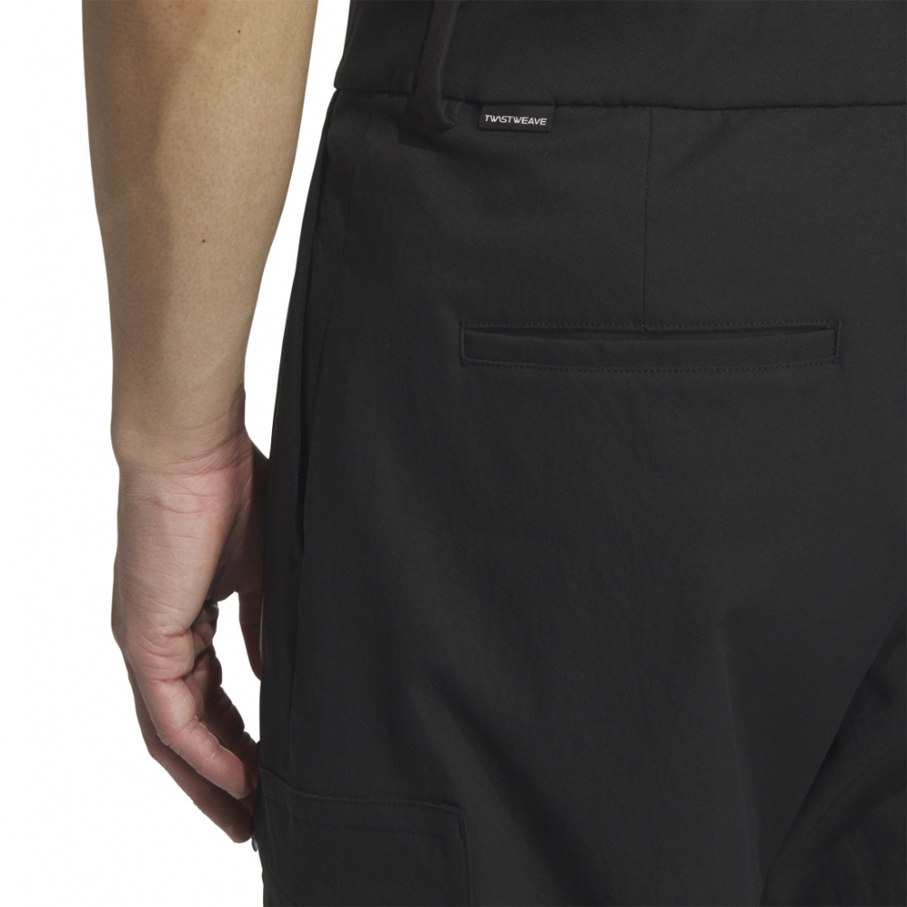 adidas Men's Golf Wear Beyond The Course EX STRETCH Twist Weave Ankle Cargo Pants JM9605
