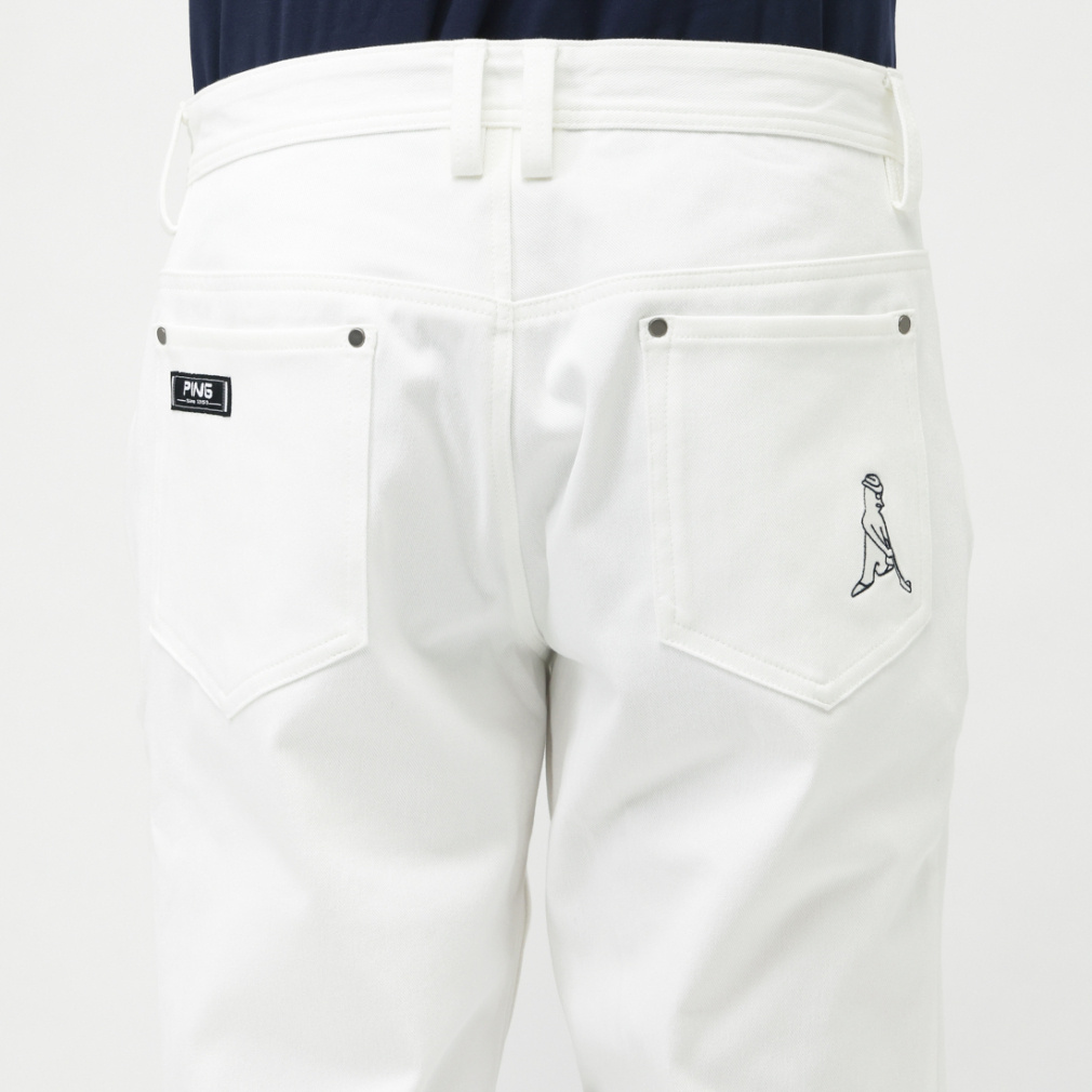 PING Men's Golf Wear 24FW Twill Stretch Pants 6214231817