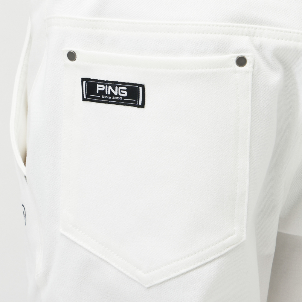 PING Men's Golf Wear 24FW Twill Stretch Pants 6214231817