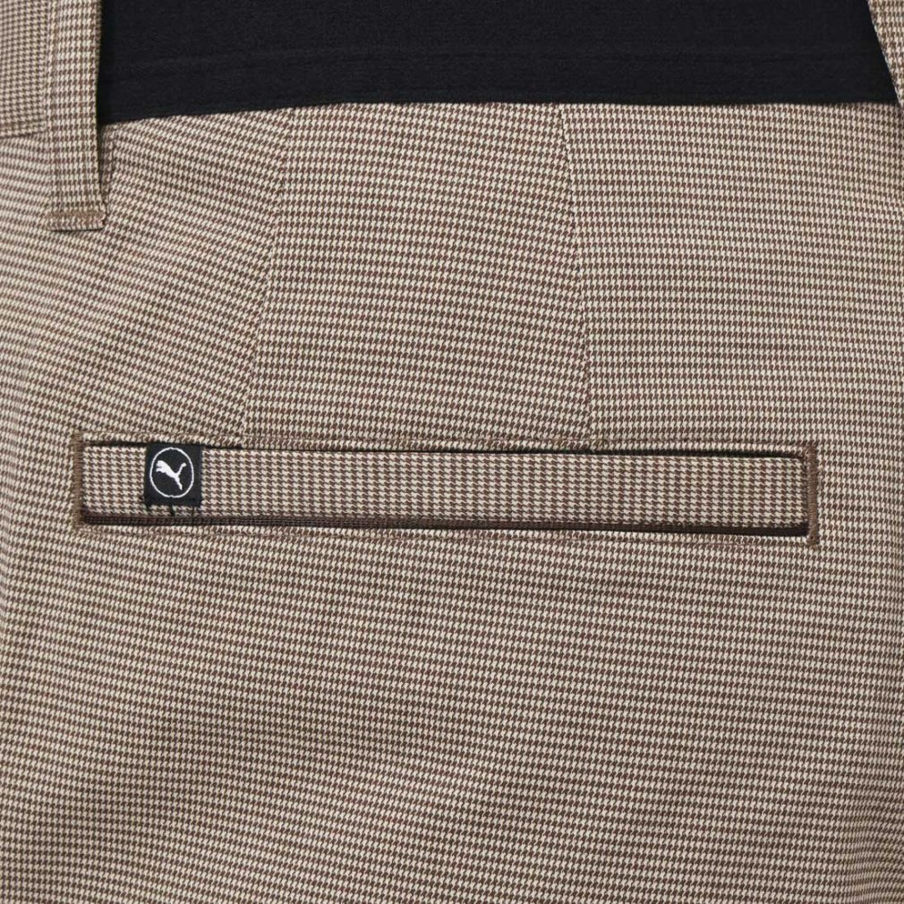 PUMA Men's Golf Wear Hyper Stretch Houndstooth Slim Tapered Pants 630548