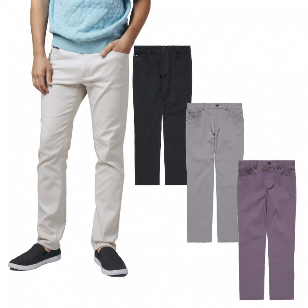 TRAVIS MATHEW Men's Golf Wear 5P Long Pants Slim 7AI005