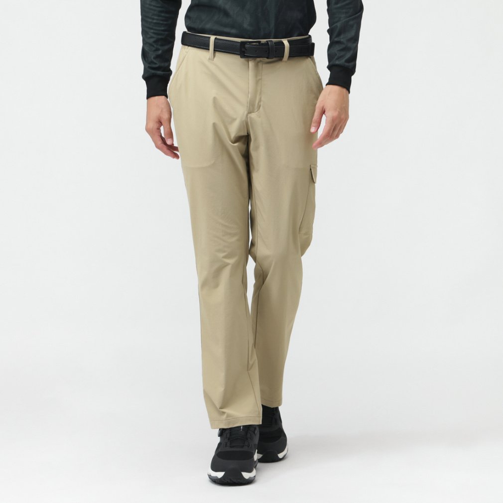 TIGORA Men's Golf Wear 4-way Stretch Cargo Straight Pants TR-1P1715NT