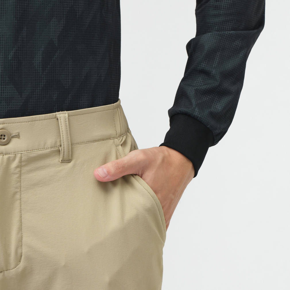TIGORA Men's Golf Wear 4-way Stretch Cargo Straight Pants TR-1P1715NT