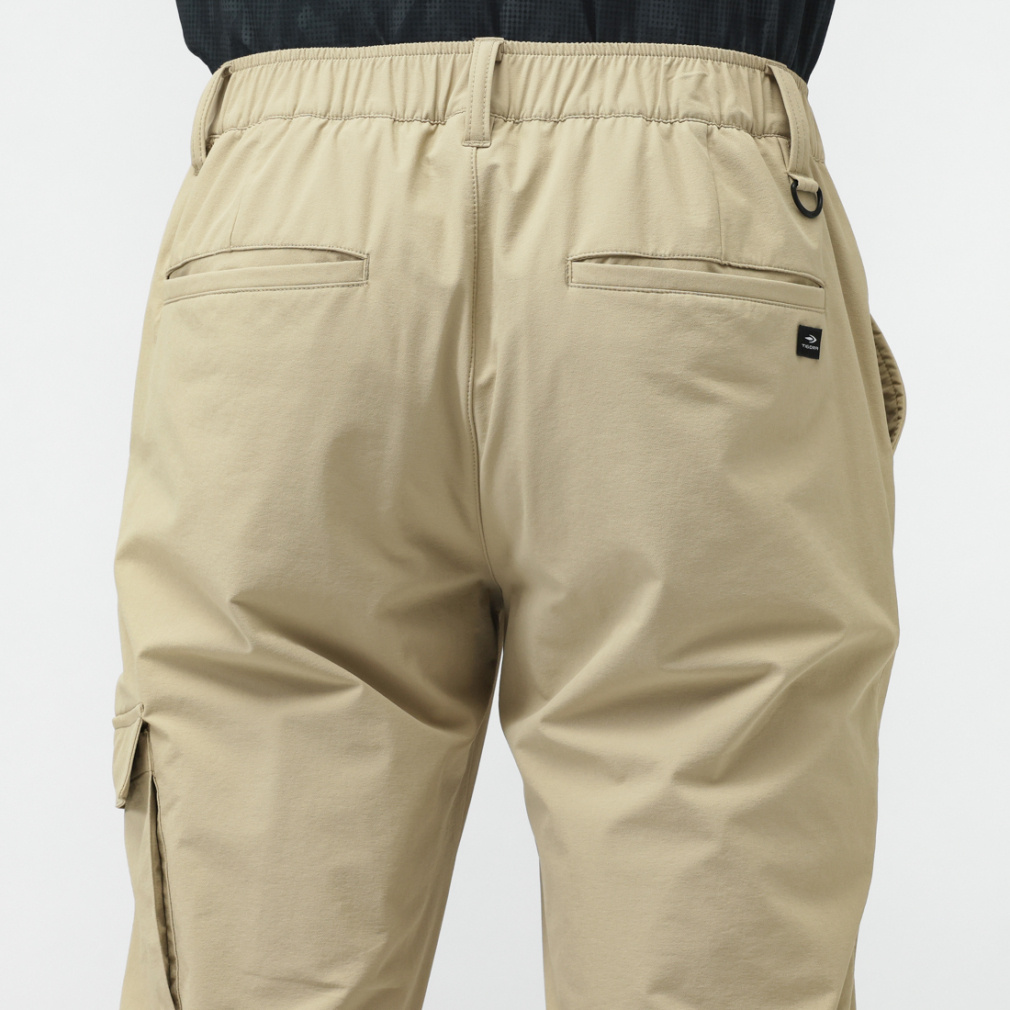 TIGORA Men's Golf Wear 4-way Stretch Cargo Straight Pants TR-1P1715NT
