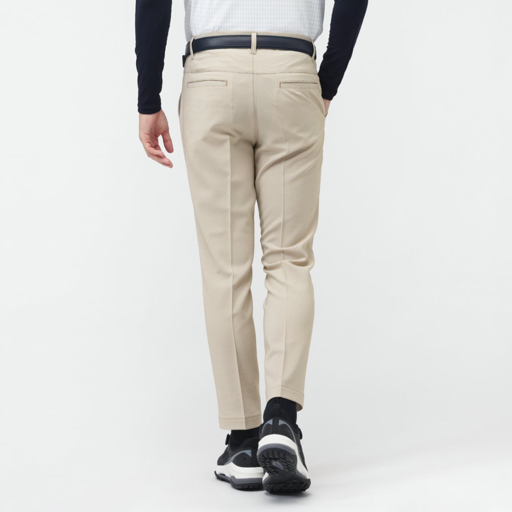 TIGORA Men's Golf Wear Tapered Pants with Adjustable Hem Length TR-1P1725CP