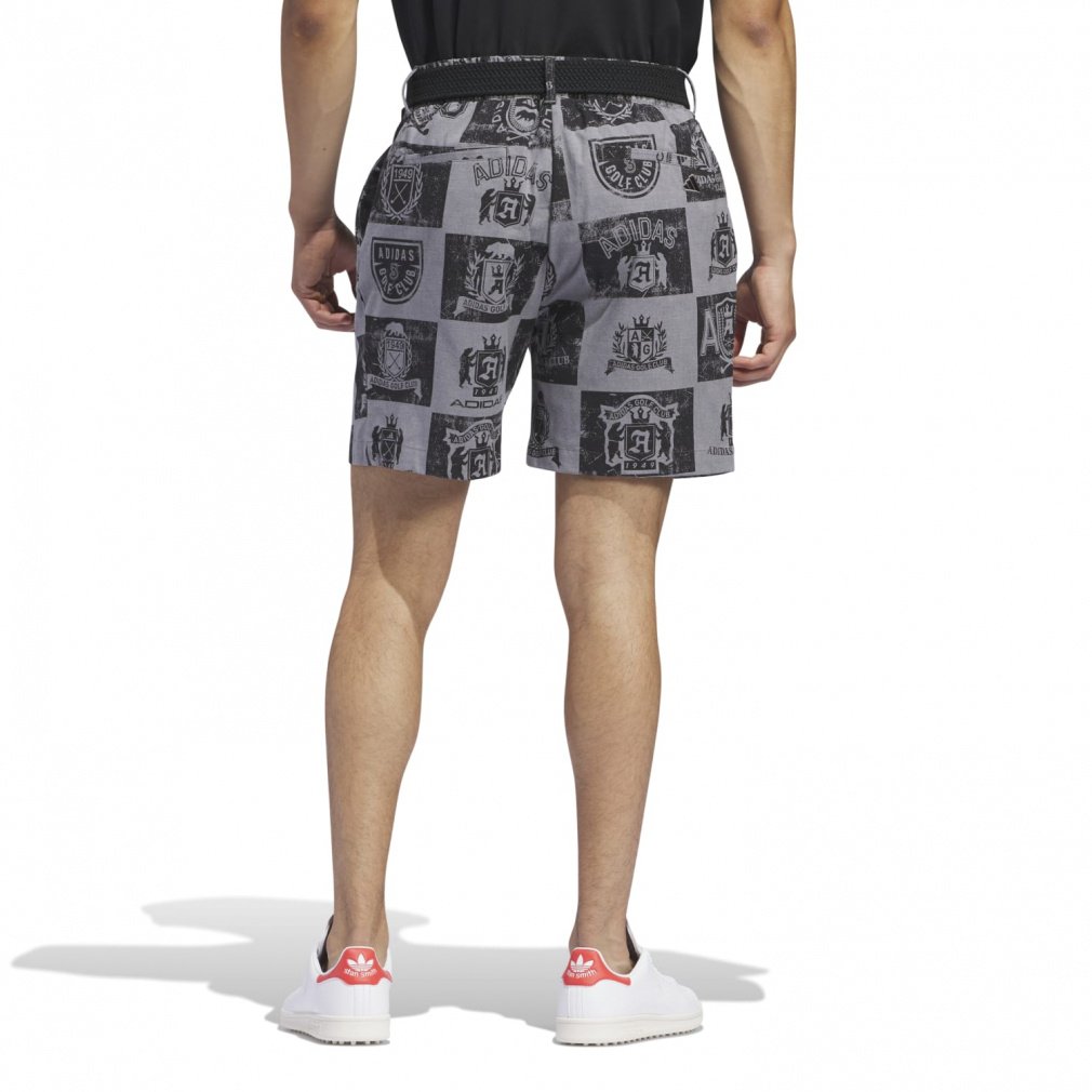 adidas Men's Golf Wear GO-TO Crest Graphic Shorts KOW39