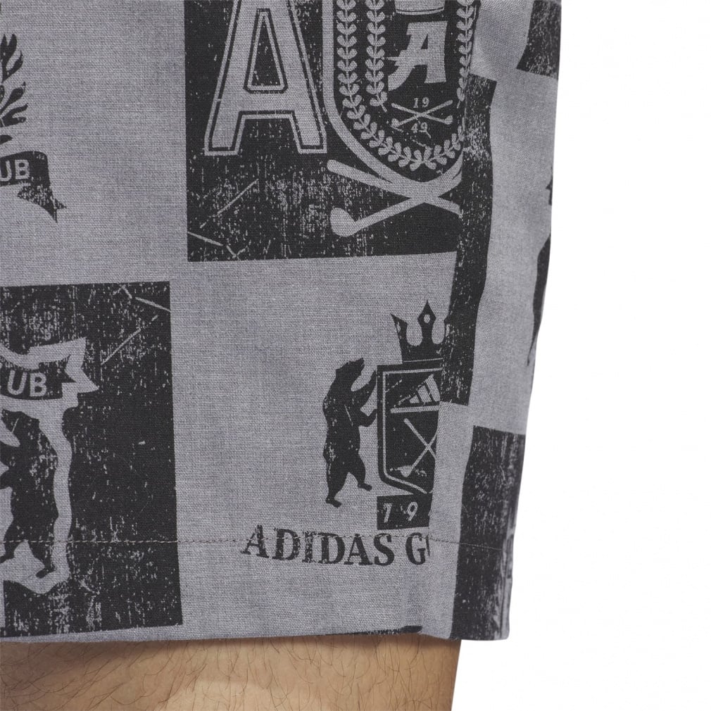 adidas Men's Golf Wear GO-TO Crest Graphic Shorts KOW39
