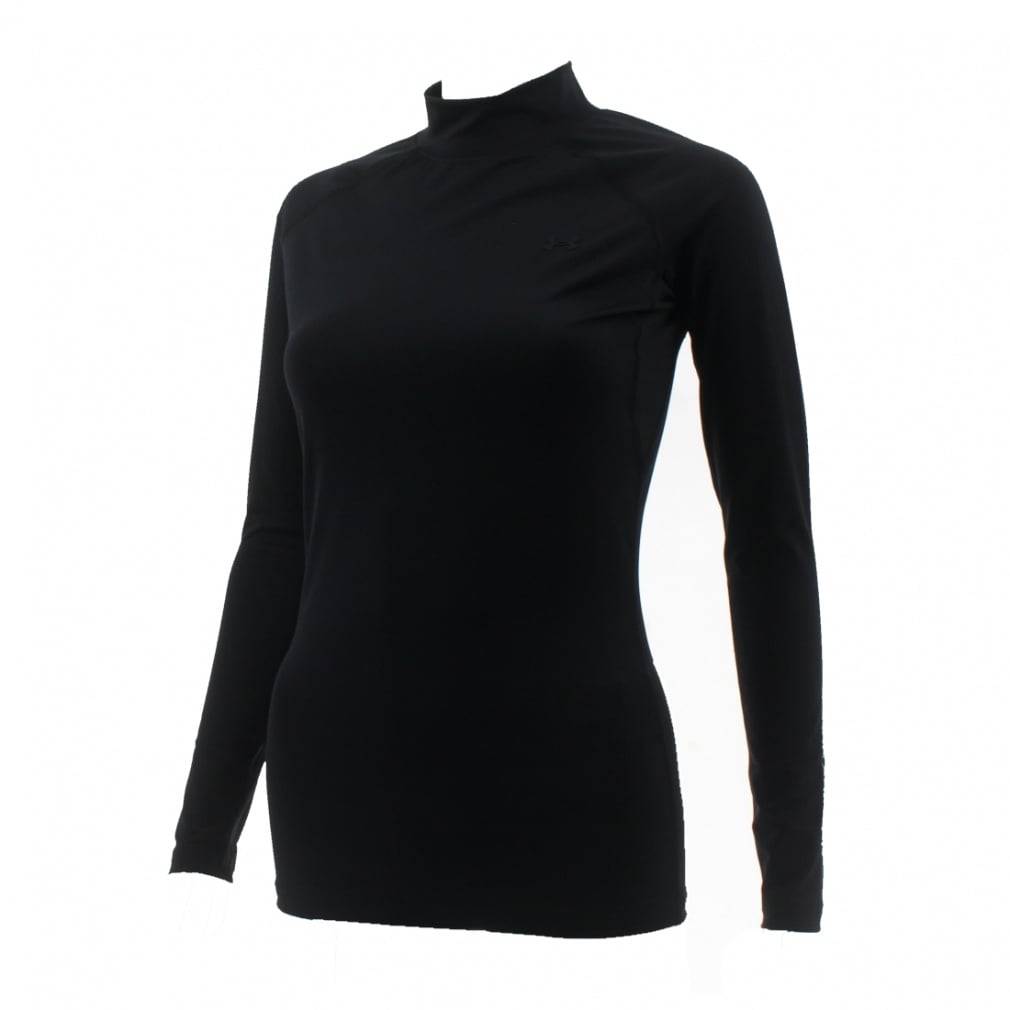 UNDER ARMOUR Ladies' Golf Wear UA HeatGear Compression Long Sleeve Mock Neck Shirt 1384843