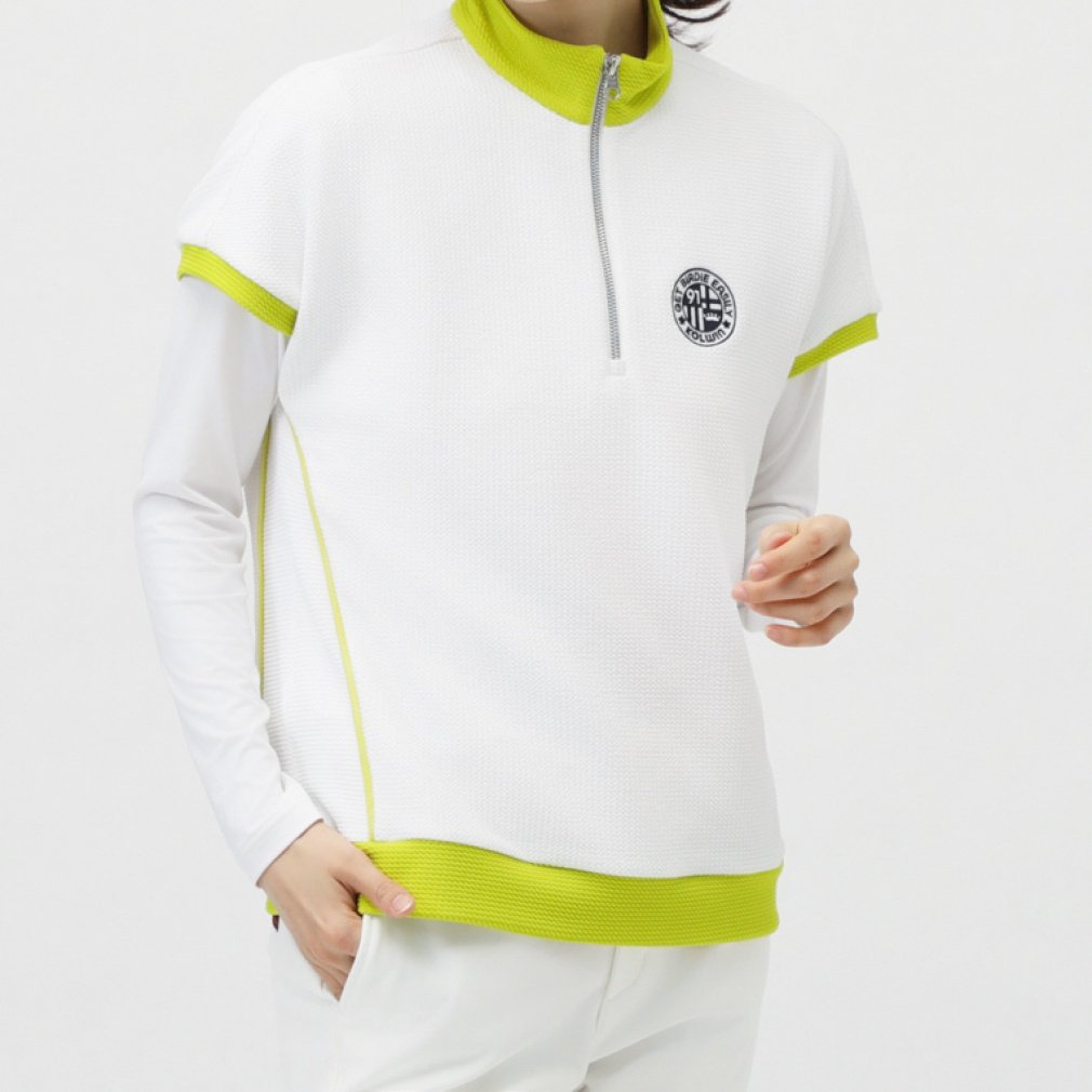 kolwin Ladies' Golf Wear Half-Zip Shirt Set KO-1L2035Z2P