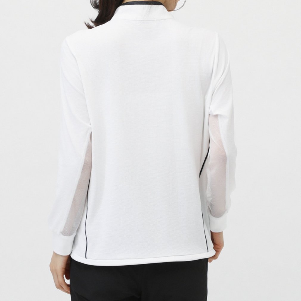kolwin Ladies' Golf Wear Cool Sleeve Half-Zip Shirt KO-1L2045Z