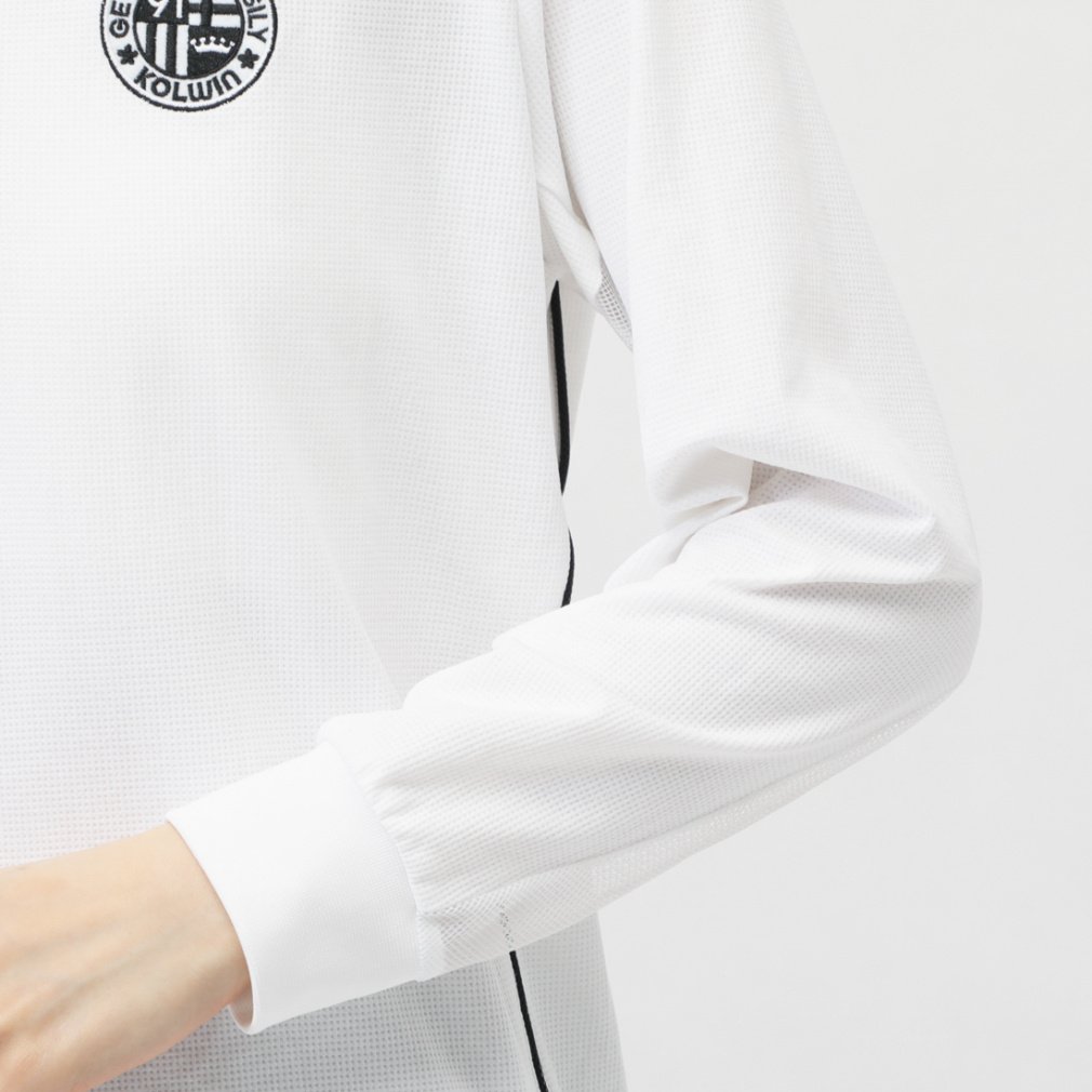 kolwin Ladies' Golf Wear Cool Sleeve Half-Zip Shirt KO-1L2045Z