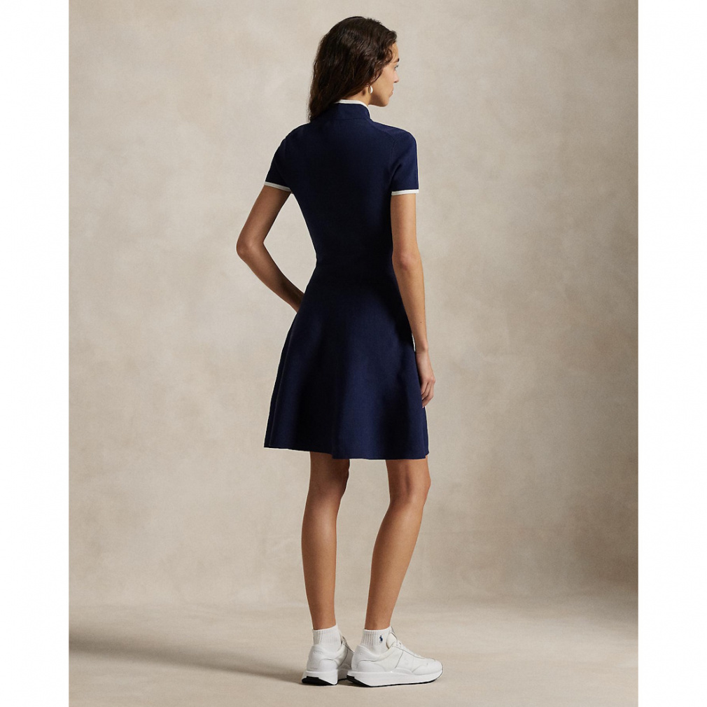 RALPH LAUREN Women's Golf Wear Knit Fit & Flare Dress SS25-2803
