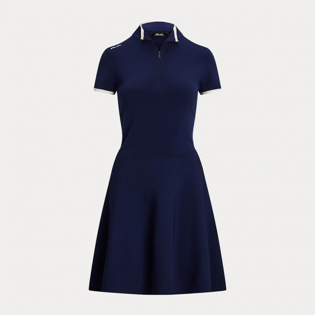 RALPH LAUREN Women's Golf Wear Knit Fit & Flare Dress SS25-2803