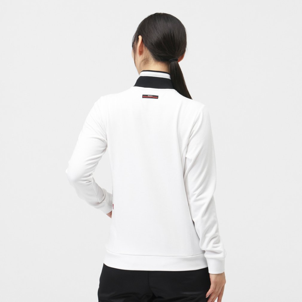kolwin Ladies' Golf Wear Brushed Back Zip Shirt KO-1L2585Z