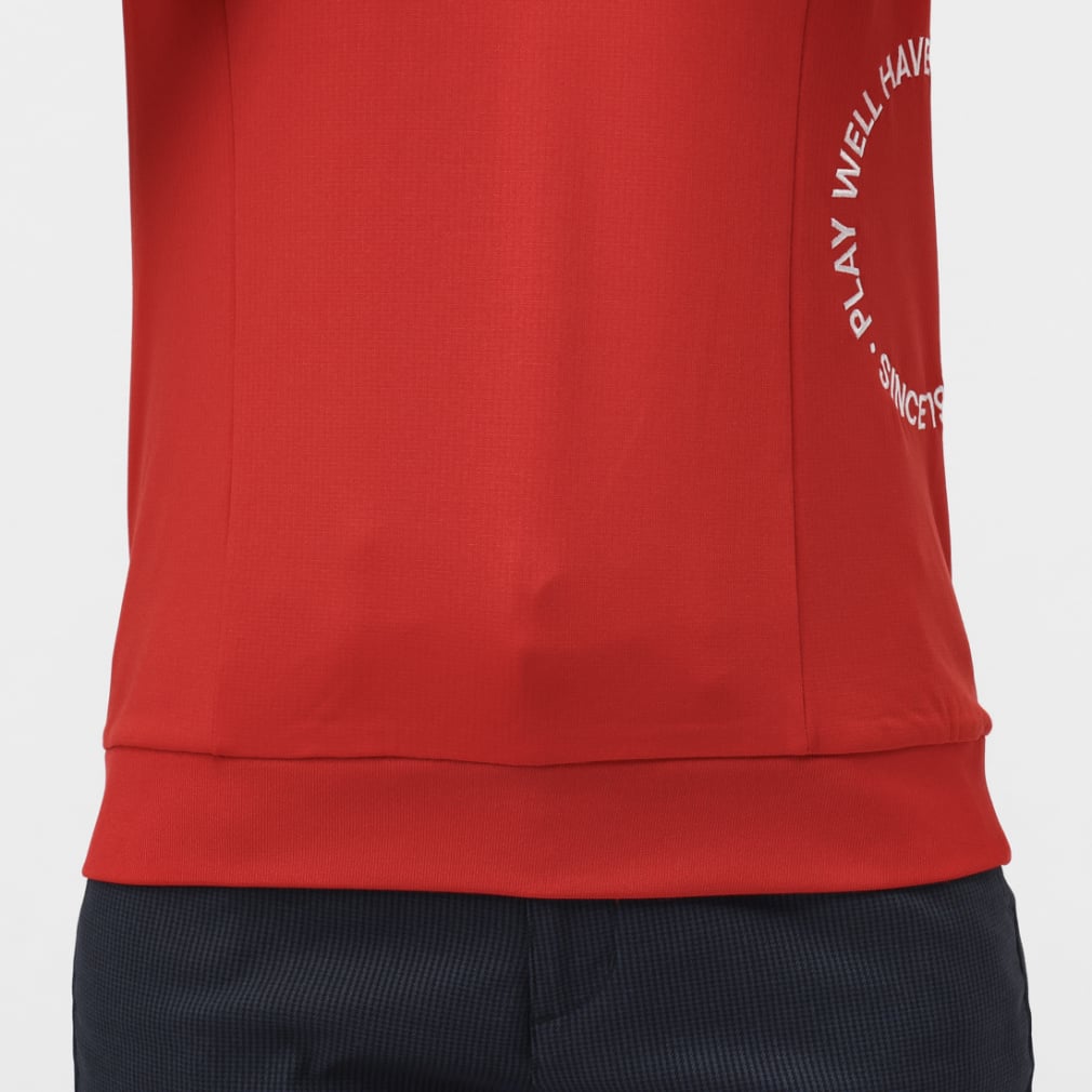 kolwin Ladies' Golf Wear Brushed Back Zip Shirt KO-1L2585Z
