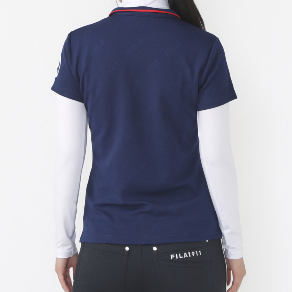 FILA Women's Golf Wear Short Sleeve Shirt + Inner Shirt 793500