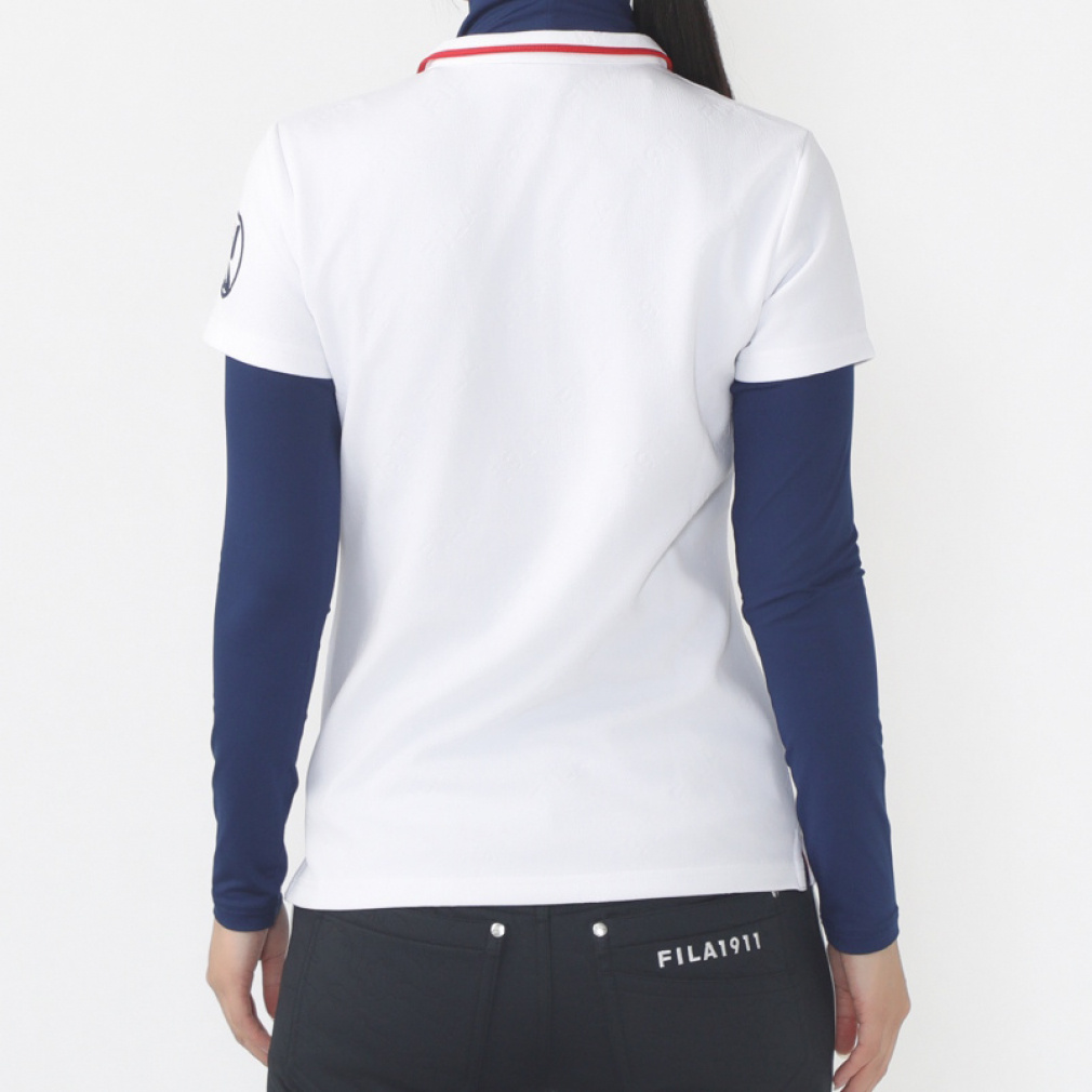FILA Women's Golf Wear Short Sleeve Shirt + Inner Shirt 793500