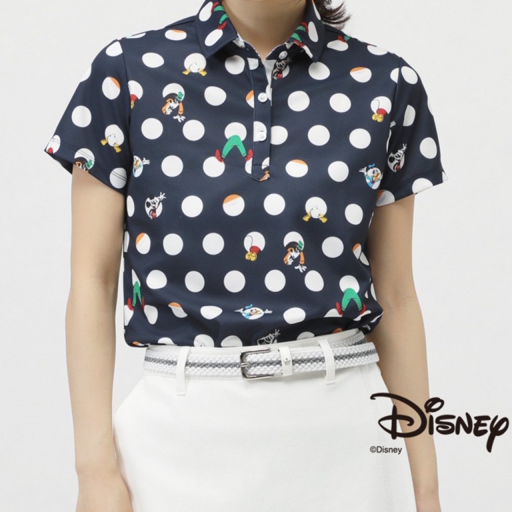 Disney Ladies' Golf Wear iCOOL Heat Shield UV Polo Shirt TRDN-1H2015P-C