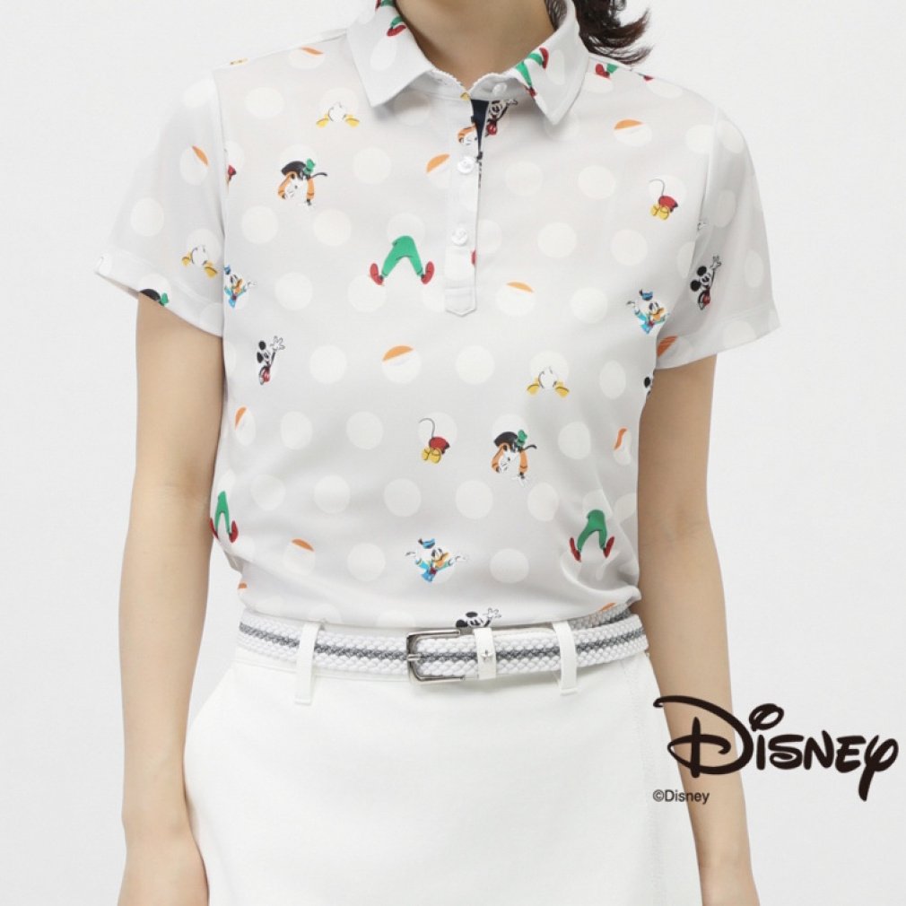 Disney Ladies' Golf Wear iCOOL Heat Shield UV Polo Shirt TRDN-1H2015P-C
