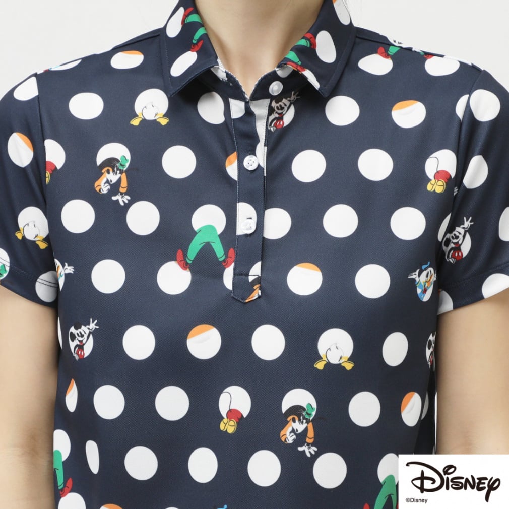 Disney Ladies' Golf Wear iCOOL Heat Shield UV Polo Shirt TRDN-1H2015P-C