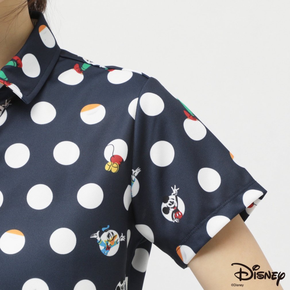 Disney Ladies' Golf Wear iCOOL Heat Shield UV Polo Shirt TRDN-1H2015P-C