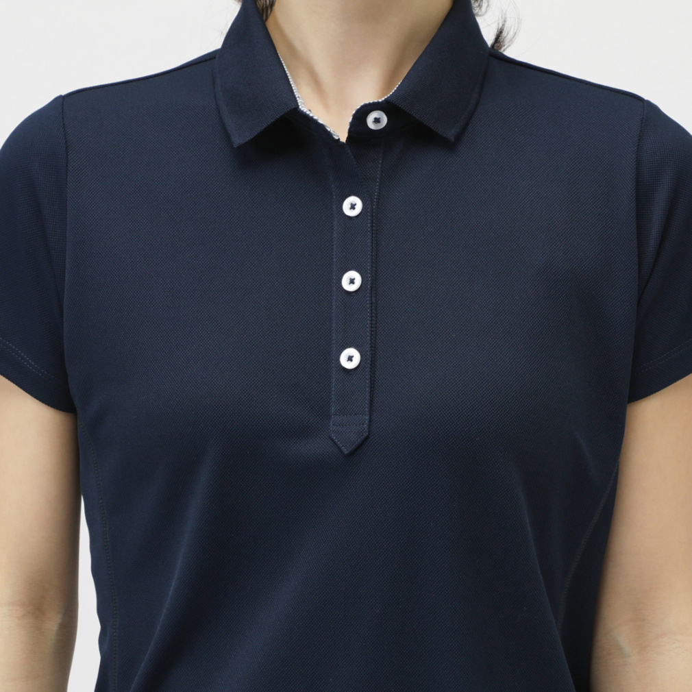 TIGORA Women's Golf Apparel iCOOL Heat Shielding UV Polo Shirt TR-1H2005P-C