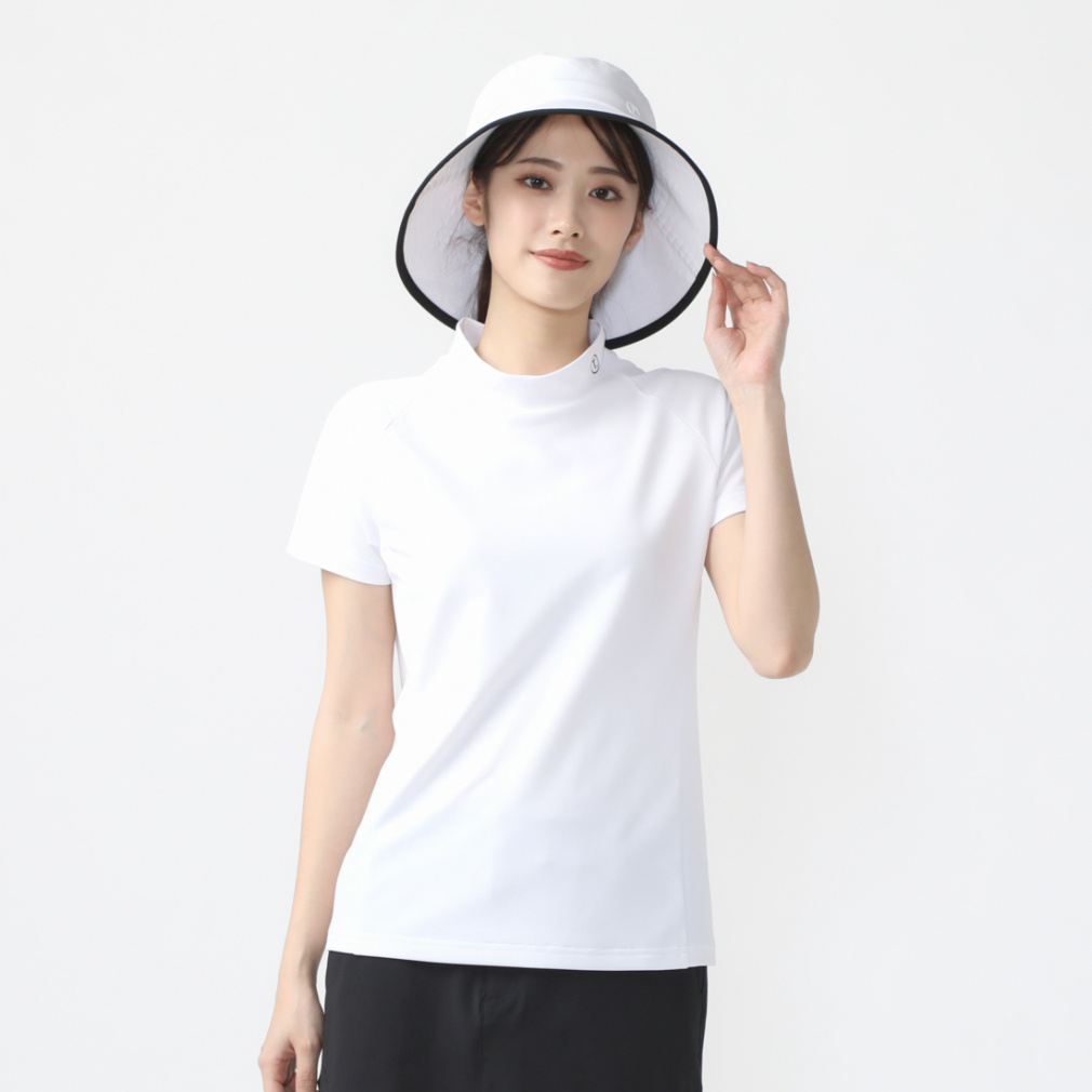 TIGORA Women's Golf Wear Byokan(R) Quick-Dry Mock Shirt TR-1H2104H