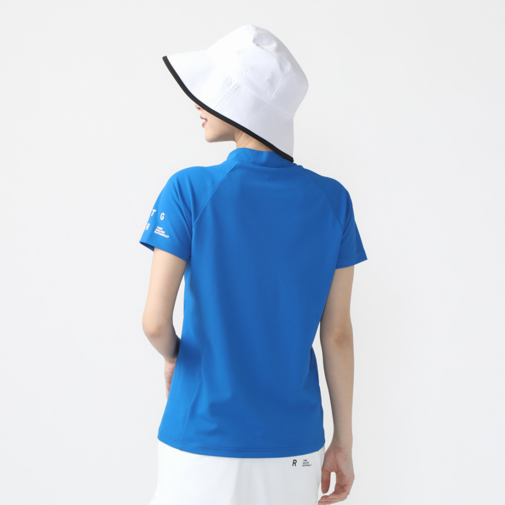 TIGORA Women's Golf Wear Byokan(R) Quick-Dry Mock Shirt TR-1H2104H